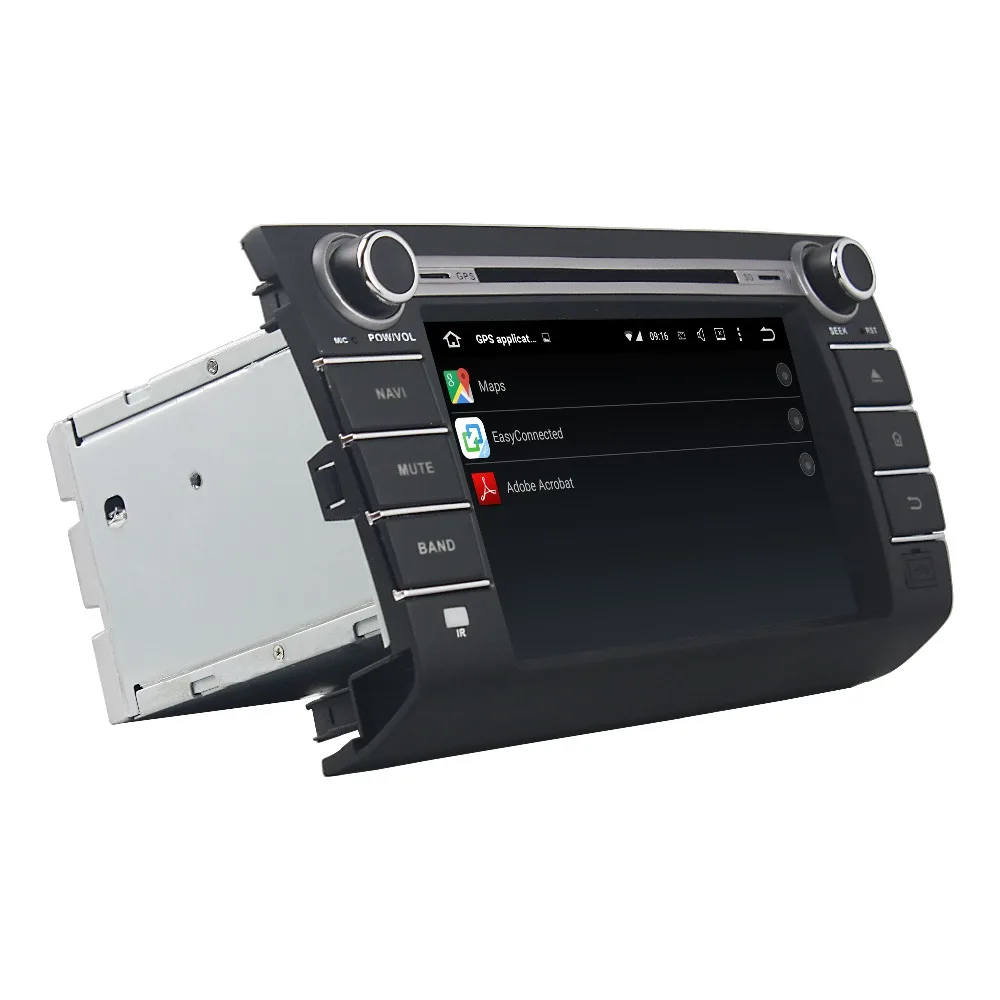 Discount 2 din 8" Android 8.1 Car Radio DVD GPS Multimedia Head Unit for Suzuki Swift 2004-2010 With 2GB RAM Bluetooth WIFI Mirror-link 2