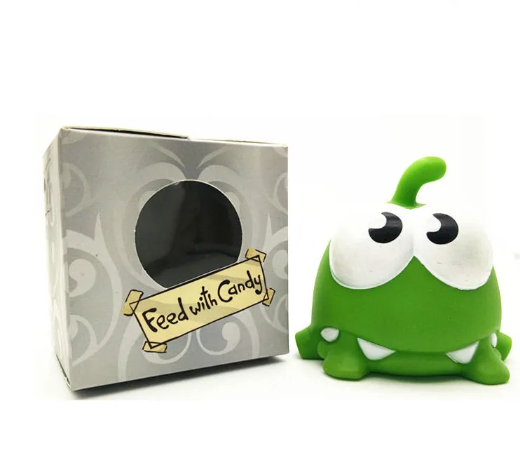 1 шт. Kawaii cut the веревка Om Nom куклы игрушки мультфильм резание веревки мягкие
