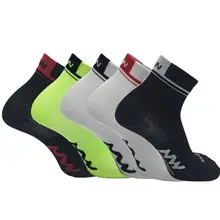 Мужские и женские велосипедные носки Дышащие Беговые фитнес Баскетбол Велоспорт Компрессионные спортивные носки