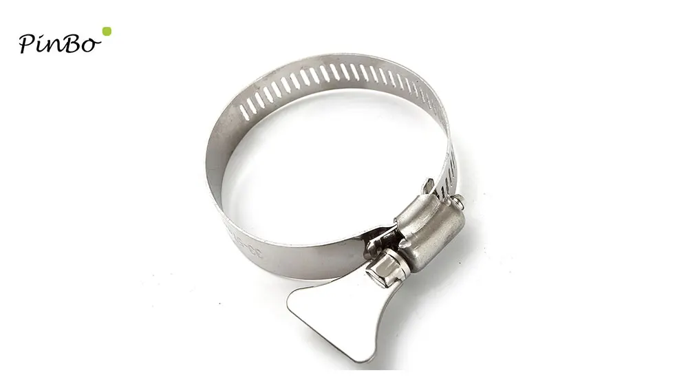 12-20mm 304 Stainless Steel Clip Fuel Air Water Worm Hose Clamp 25 Pack
