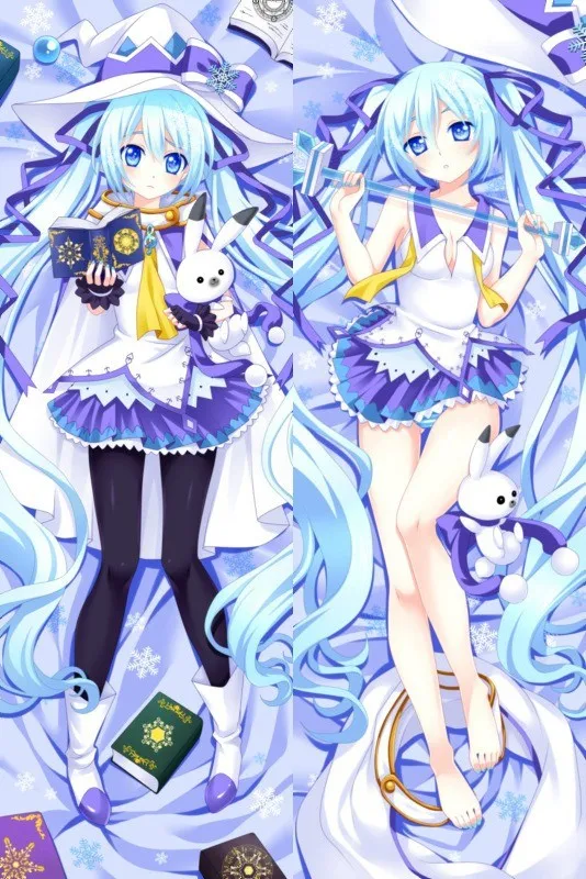 Японское аниме Vocaloid Otaku обнимает тело наволочка чехол Snow Hatsune Miku Y052 Dakimakura - Цвет: H