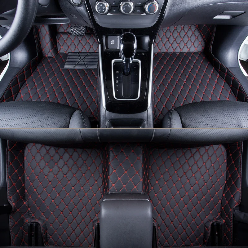 

WLMWL Car Floor Mats For Hyundai all models elantra terracan accent azera lantra tucson iX25 i30 iX35 Car Carpet Covers