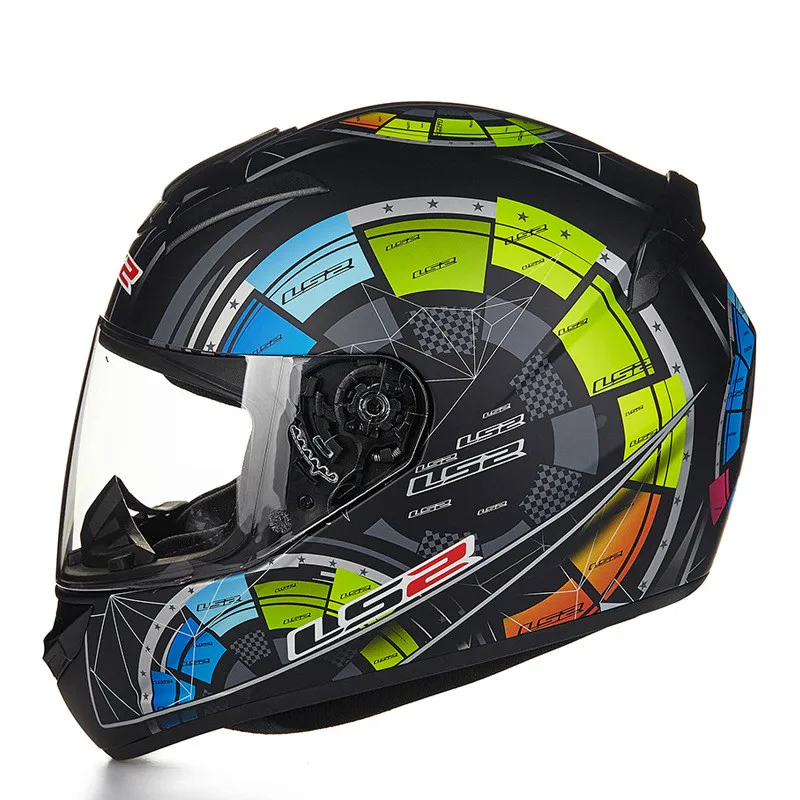 

New Arrival LS2 FF352 Motorcycle Helmet Fashion Design Full Face Racing Helmets ECE DOT Approved Moto Helmet For Unisex