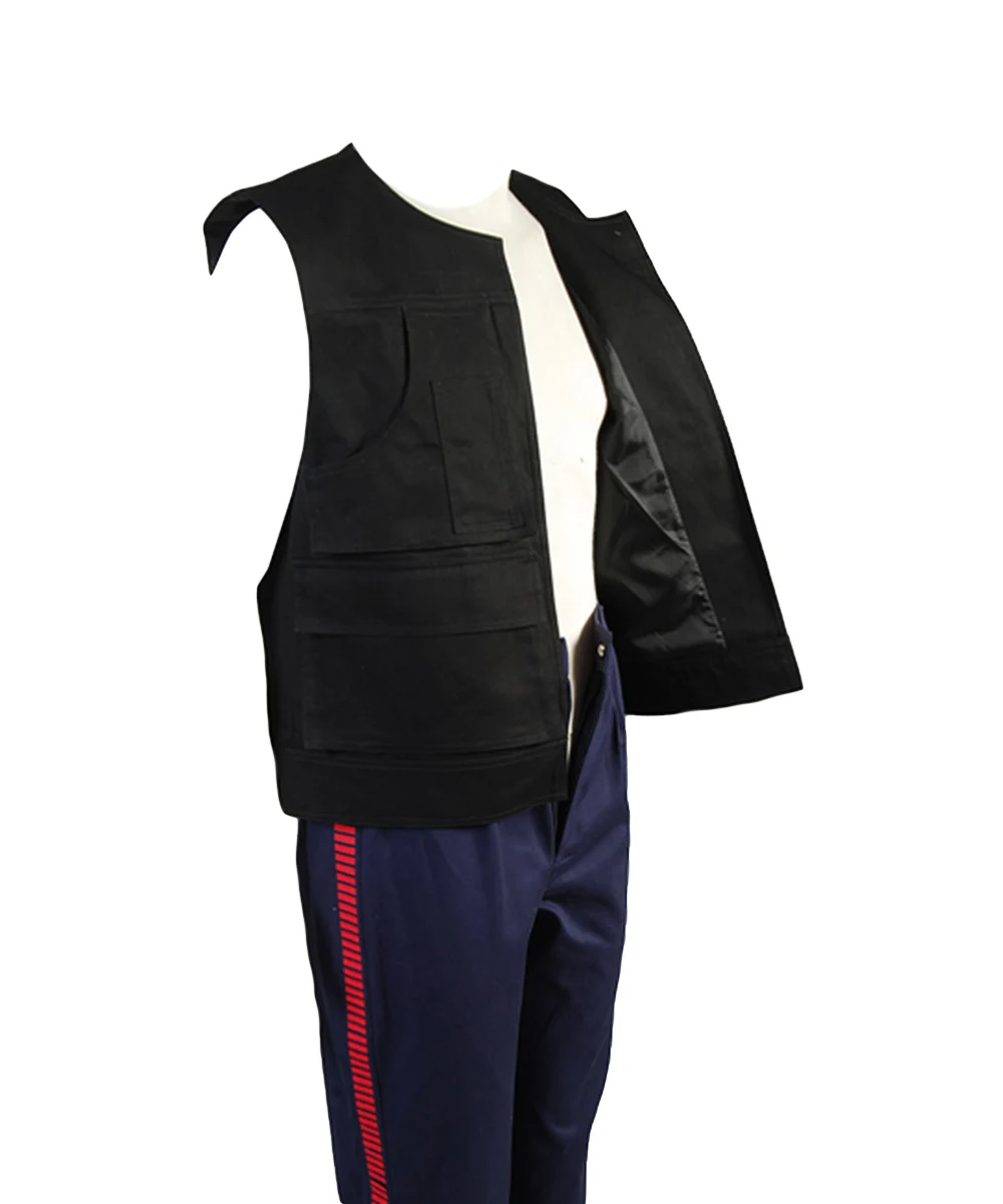 

Star Wars ANH A New Hope Han Solo Costume Vest Only Top Costume Halloween Carnival Cosplay Men