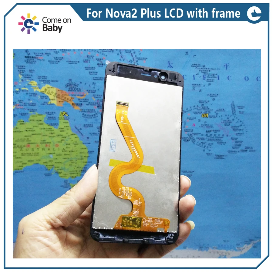 For Huawei Honor Nova 2 Nova2 Plus LCD with frame 01