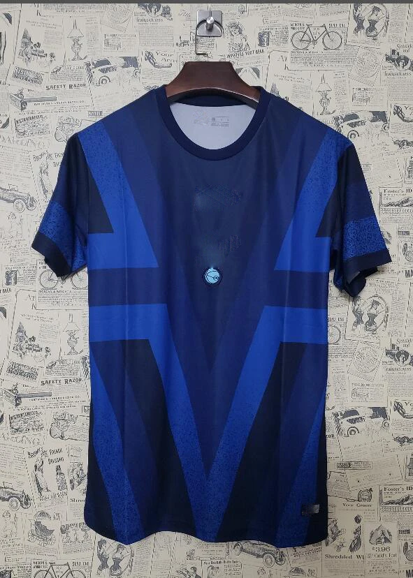 

19-20 new jersey Tottenham training suit blue 2019 2020 football jersey blue football uniform