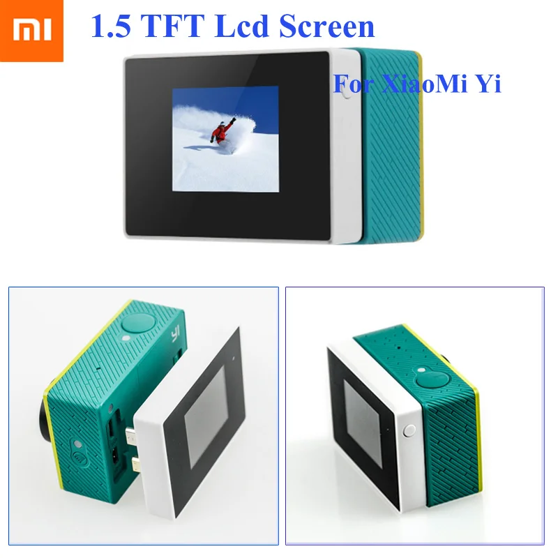 Для Xaiomi Yi ЖК экран 1 5 дюйма цветной TFT расширенный для Xiaomi дисплей монитор Xiaoyi
