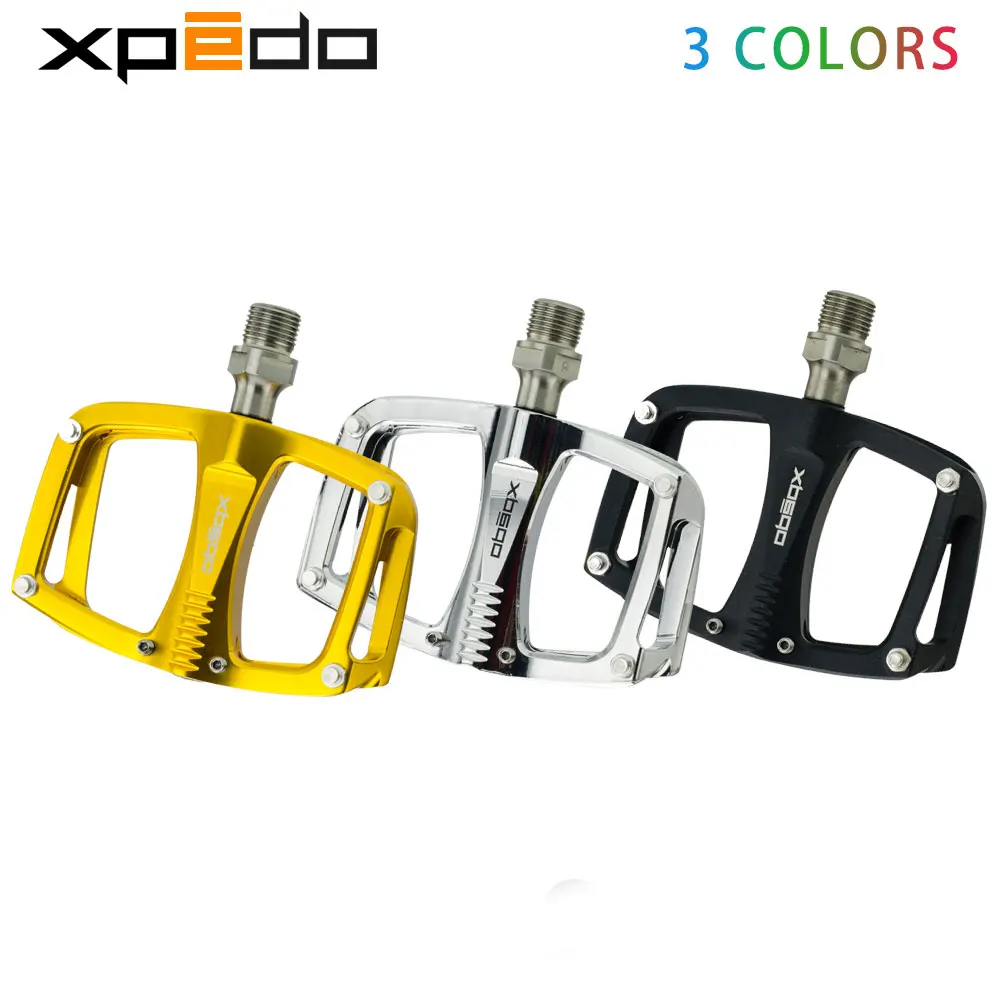 

Wellgo xpedo C260 mountain Road bicycle Bearing Sealed Aluminum Platform Pedals 195g/pair titanium spindle bike pedals