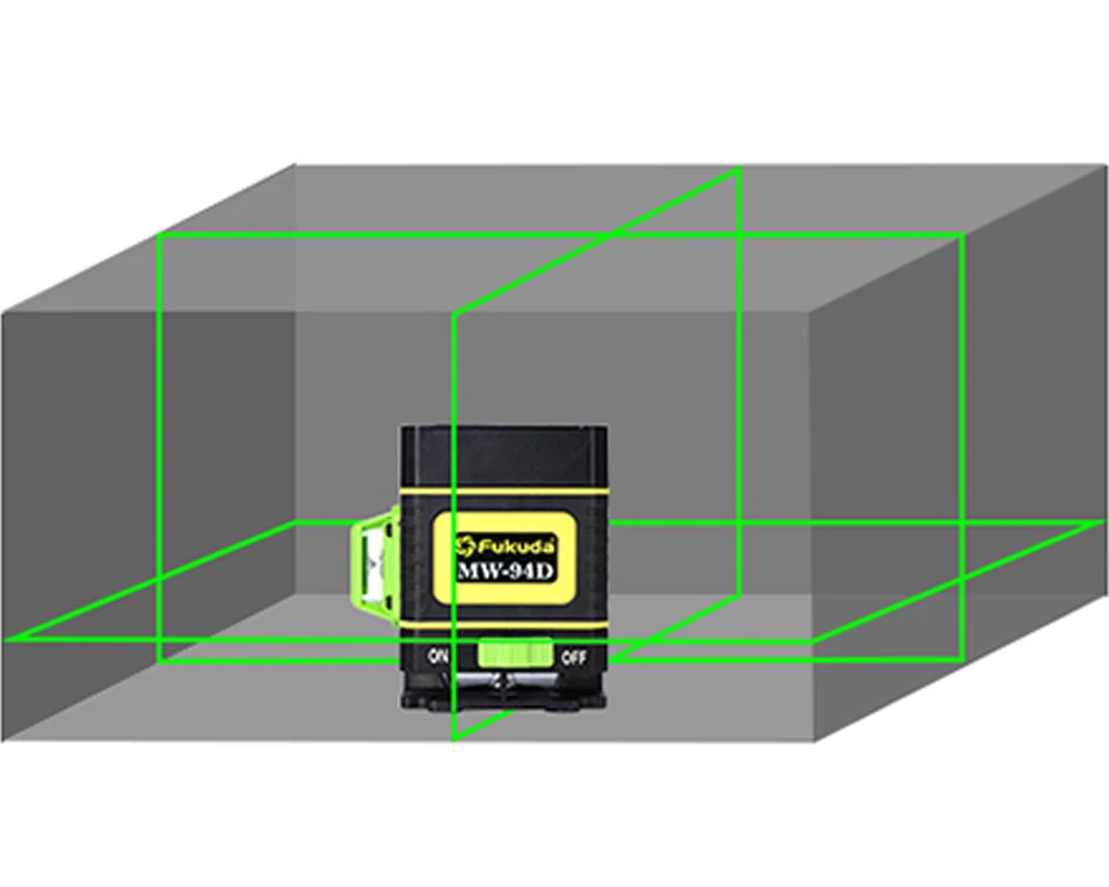 Лазерный уровень 12 линий 3D самонивелирующийся 360 горизонтальный и вертикальный супер мощный лазерный уровень зеленый луч лазерный уровень
