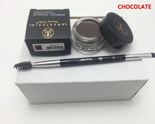 Anastasia Beverlying Hills Anastasia Makeup DIPBROW poade Fill Eyebrow poade Stay Put Brow color Vegan-темно-коричневый - Цвет: Chocolate