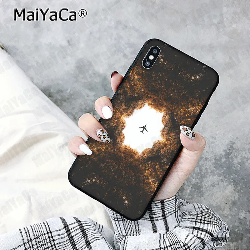MaiYaCa avión fly viaje nube avión cliente teléfono funda para Apple iPhone 8 7 6 6 S Plus X XS MAX 5 5S SE XR cubierta MaiYaCa avión fly viaje nube avión cliente teléfono funda para Apple iPhone 8 7 6 6 S Plus X XS MAX 5 5S SE XR cubierta
