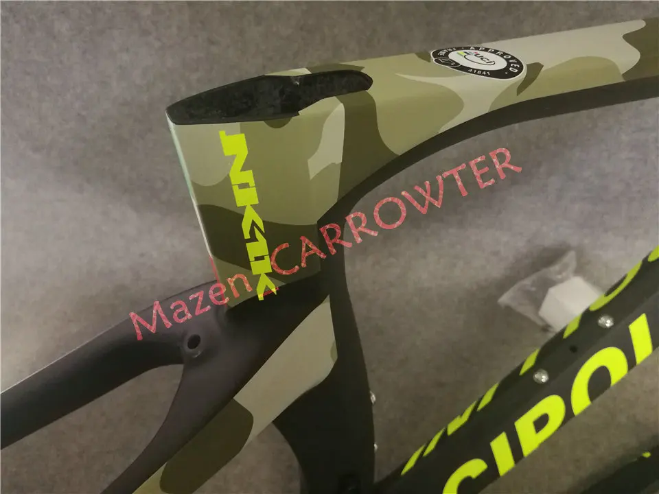 Цвет T1000 3 K/1 K CARROWTER велосипедный камуфляж Cipollini NK1K карбоновая рама для шоссейного велосипеда с BB68/BB30 матовая/глянцевая
