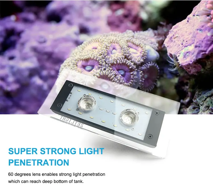 ZETLight Coralline светодиодный светильник с Wi Fi контролем кораллов для выращивания