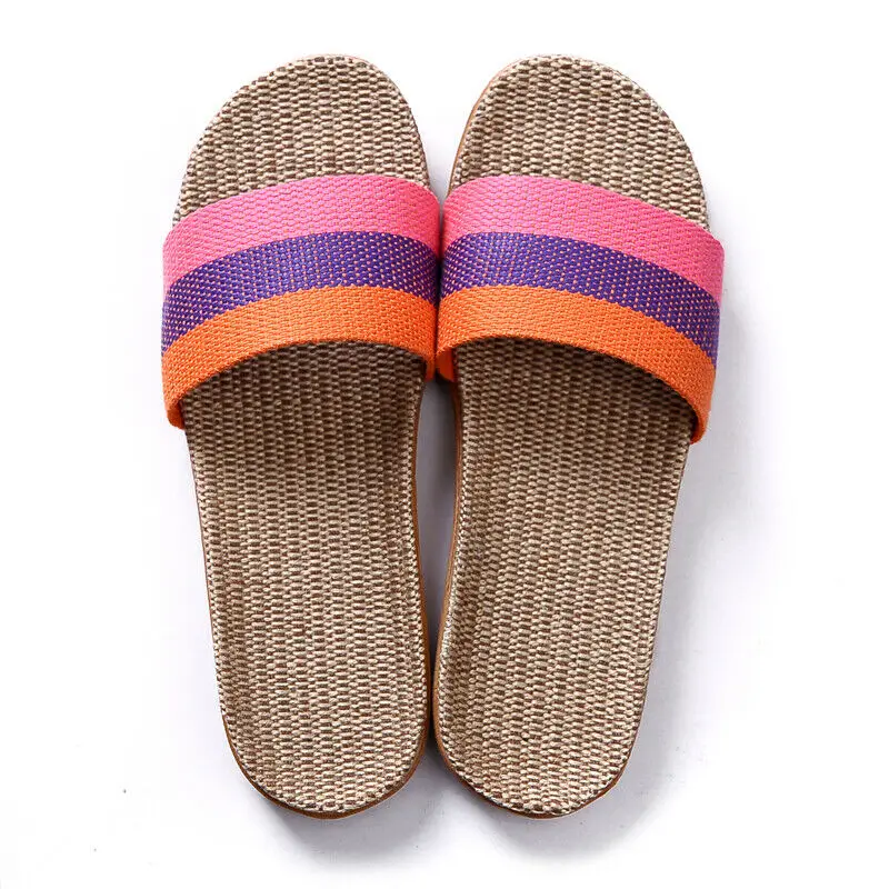 Новое поступление; летние пляжные шлепанцы для пар; водонепроницаемые удобные сандалии для дома и отеля - Цвет: Оранжевый