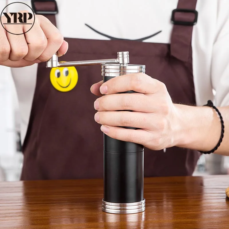  YRP Stainless Steel Coffee Grinder Manual Spice Nut Pepper Seed Coffee Bean Espresso Burr Machine K - 32963488388