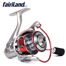 Спиннинговое колесо CNC обработанная 12BB+ 1RB полная металлическая катушка для спиннинга OP 3000-6000 5,1: 1 Алюминиевые спиннинговые Катушки серебро/красный Рыболовная катушка