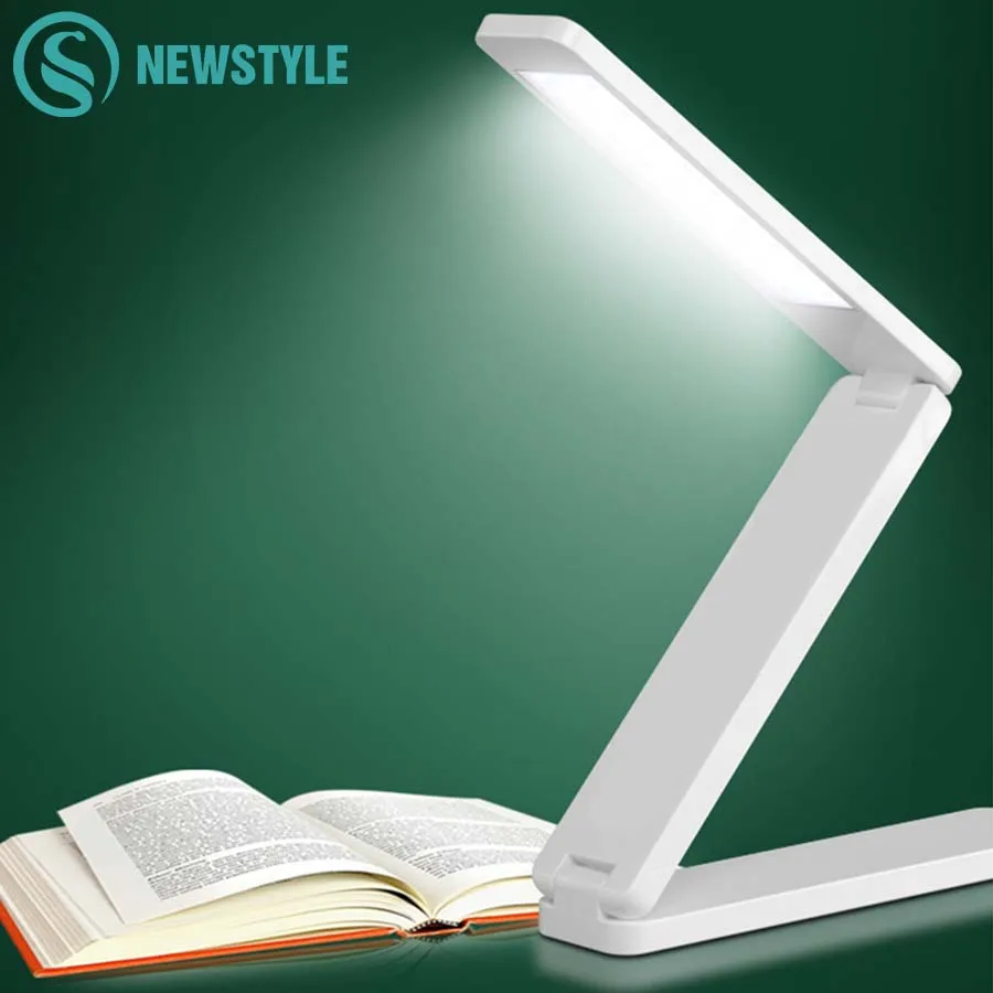 

New Folding Led Reading Desk Table Lamp,Adjustable Portable Bright 16 LED Mini Reading Book Light