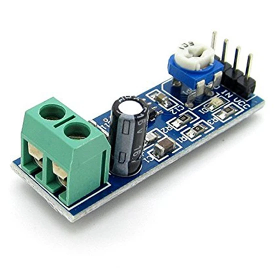 SongHe 5PCS 200 Times Gain 5V-12V LM386 Audio Amplifier Module for Arduino EK1236