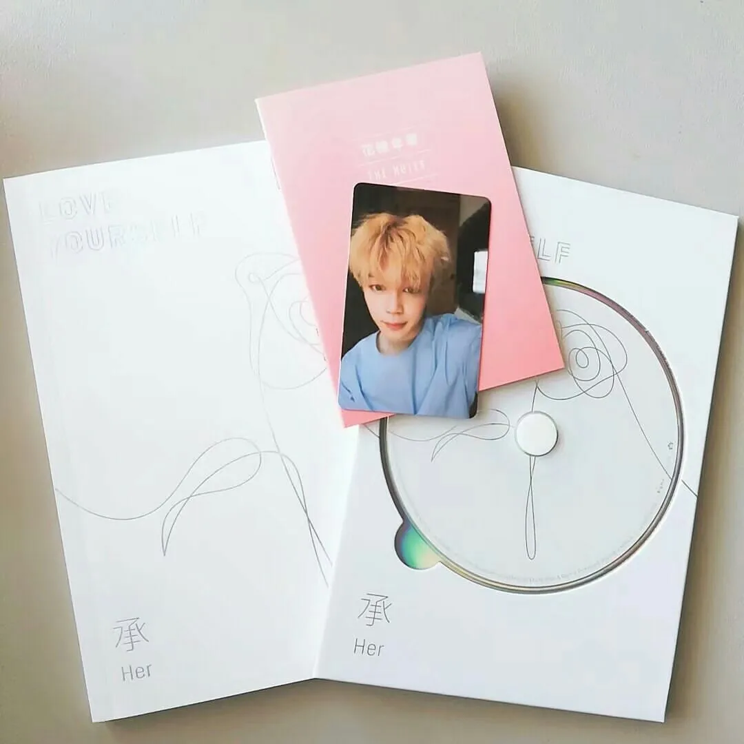 [MYKPOP] ~ 100% Официальный Оригинальный KPOP CD набор: Love Yourself-Her Fans коллекция SA19051901 |