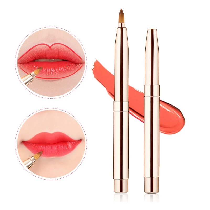 Buy Retractable Lips Brush Professional Makeup Brush 2