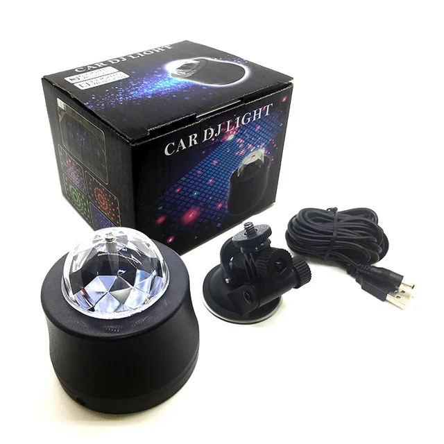 6 kleur DJ led verlichting knippert ritme sfeer lamp kleine magische ... 6 kleur DJ led verlichting knippert ritme sfeer lamp kleine magische ...