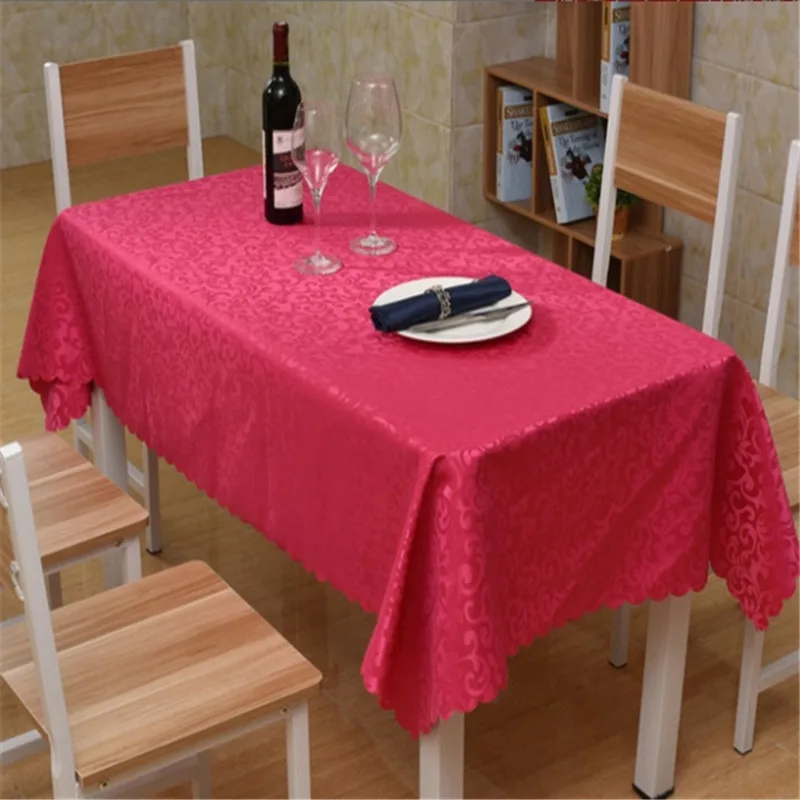 

new style high quality household tablecloth solid color tablecloth 2148