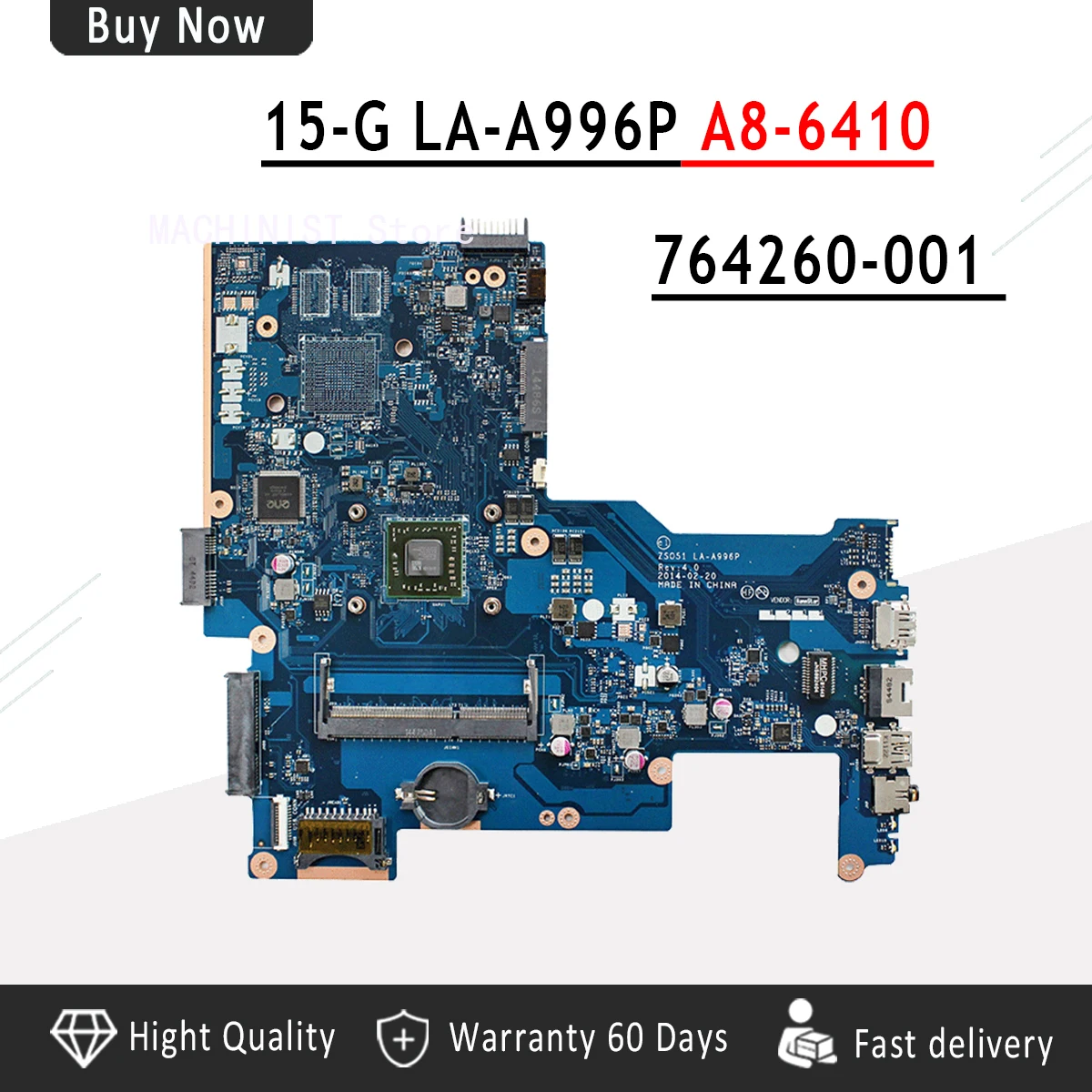 764260 001 764260 501 For HP Pavilion 15 G 15 R Notebook Motherboard 764260-001-764260-501-for-hp-pavilion-15-g-15-r-notebook-motherboard