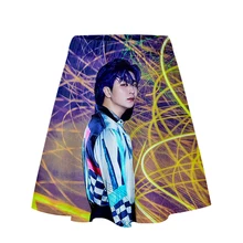 GOT7 KPOP юбка Harajuku Повседневное стиль Harajuku поп юбки сексуальный Kpops Для женщин Повседневное Лидер продаж модные юбки