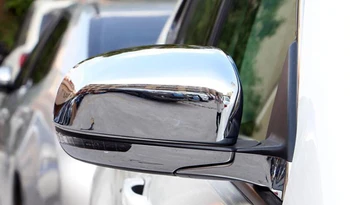 

2017 2018 For Jeep Compass Car Styling Outer Side Door Rear View Mirror Cover Cap Trim Decoration 2pcs