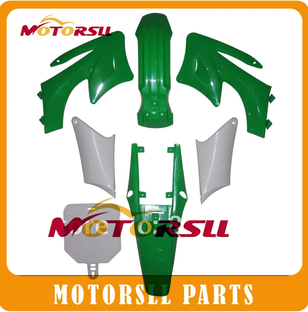 Набор обтекателей APOLLO 7 шт. 70CC 110CC 125CC 150CC длинный 560 мм|rear fender|fairing kitdirt bike plastic |
