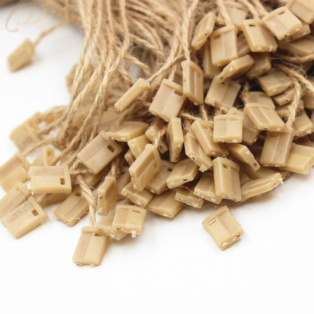 20cm natural hemp tag string cord vintage jute color string tag seal 200 pieces/lot jute cord for price garment label