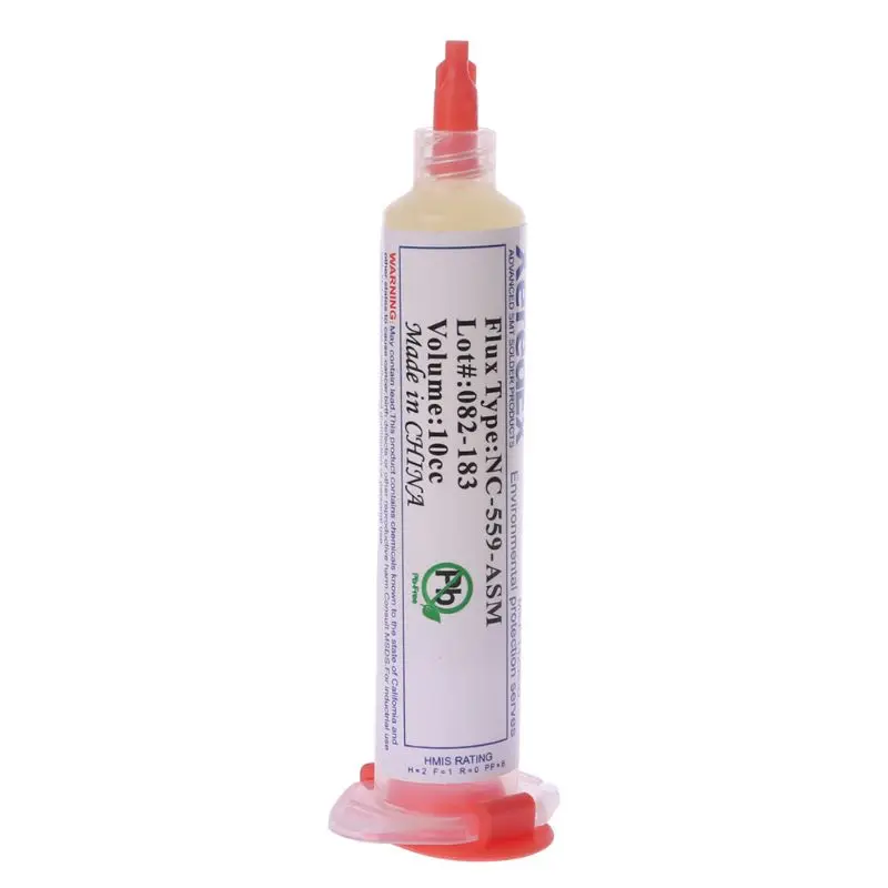 

Free shipping Advanced BGA SMD Soldering Paste Flux Grease Volume 10cc NC-559