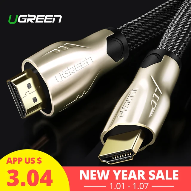 Best Offers Ugreen HDMI Cable HDMI to HDMI 2.0 Cable 4K for Splitter Extender Adapter Nintend Switch PS4 Xiaomi TV Box 5m 10m Cable HDMI Best Offers Ugreen HDMI Cable HDMI to HDMI 2.0 Cable 4K for Splitter Extender Adapter Nintend Switch PS4 Xiaomi TV Box 5m 10m Cable HDMI