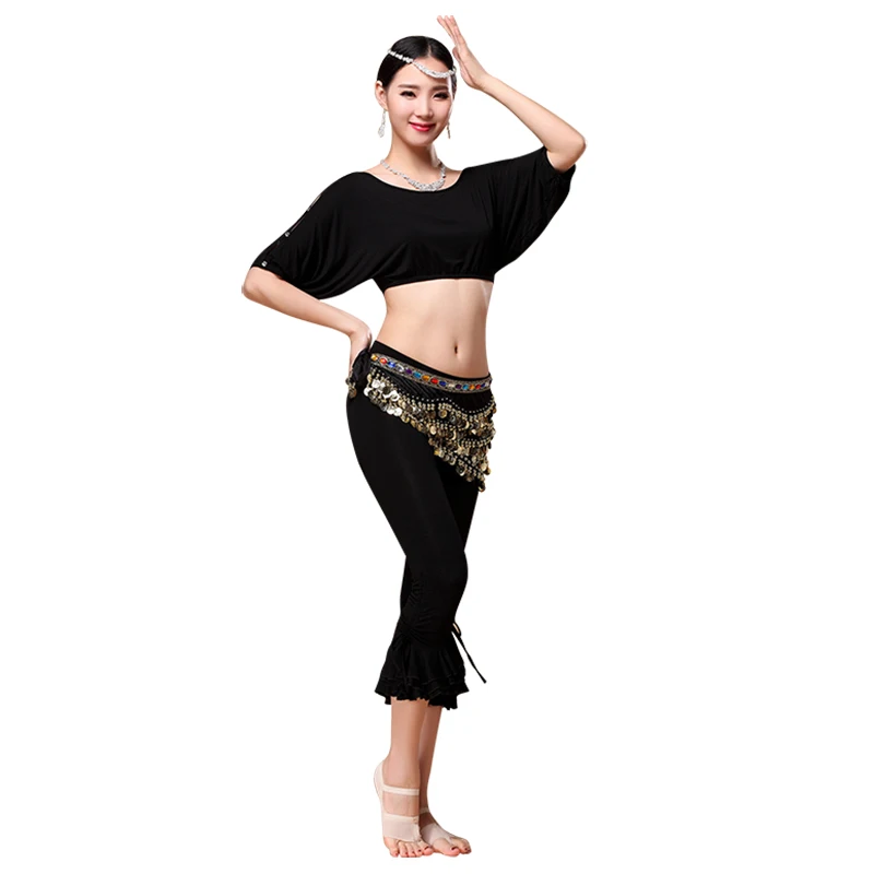 Buy 2018 Dancing Practice Wear Professional Plus Size Belly Dance Costume Set