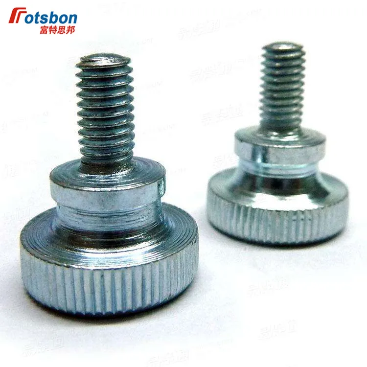 

3000pcs DIN464 M5*6/8/10/12/14/16/20/25 Knurled Thumb Screws With Collar With Knurling Manual Adjustment Screw Bolt Carbon Steel