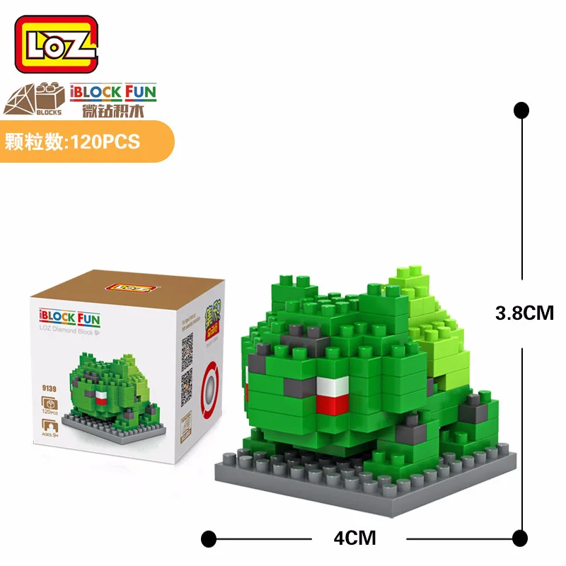 LOZ Diamant Blocs Figure En Plastique Monstre Jouets Acheter Chine de construction Diy Creative Briques Set Kawaii | Игрушки и хобби
