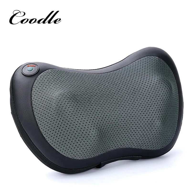 Neck Massager Car Home Cervical Shiatsu Massage Neck Back Waist Body Electric Multifunctional Massage Pillow Cushion massage pillow cervical massager neck waist and back massage cushions multifunction can be used in the car or at home