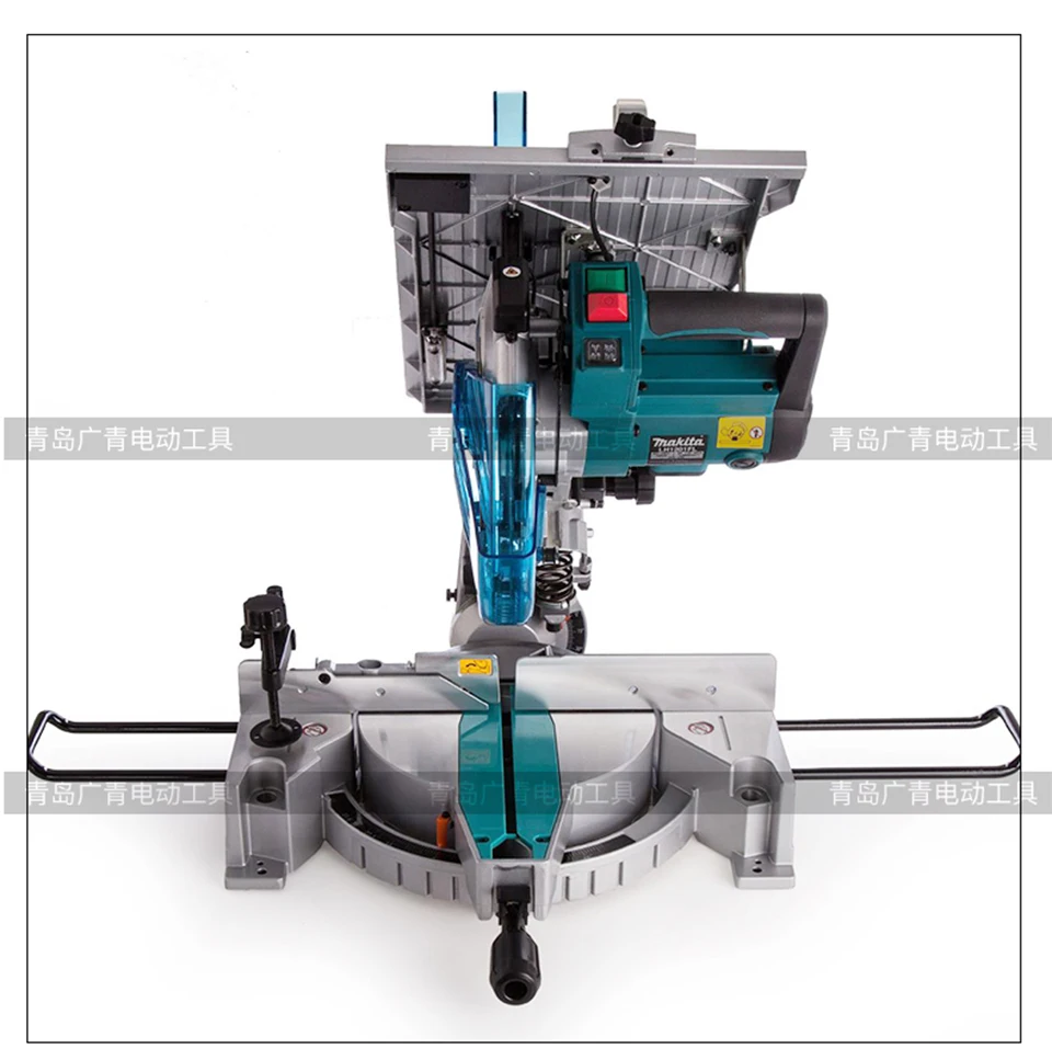 Япония Makita LH1201FL Настольная пила, косая алюминиевая машина, легированная пластиковая сталь, деревообрабатывающая режущая бензопила 12 дюймов 1650 Вт