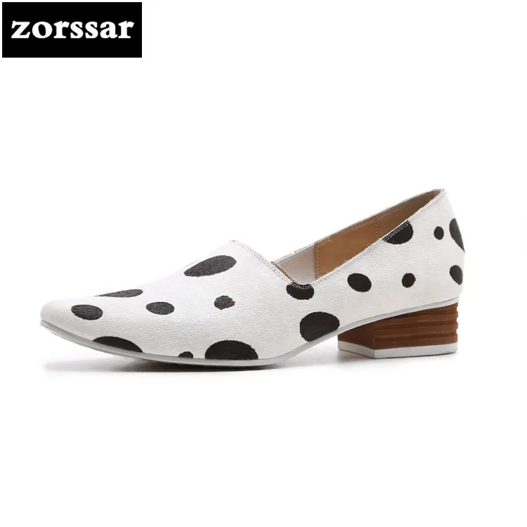 {Zorssar} Новое поступление модные ботинки из конского волоса для отдыха женские туфли, удобные Туфли на низком каблуке женские туфли-лодочки женская обувь с острым носком на высоком каблуке