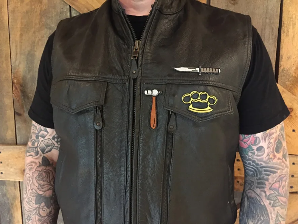 L170814-7 (4)mc1931 MINI PATCH COLLECTION MOTORCYCLE CLUB VEST OUTLAW BIKER MC COLORS PATCH FREE SHIPPING