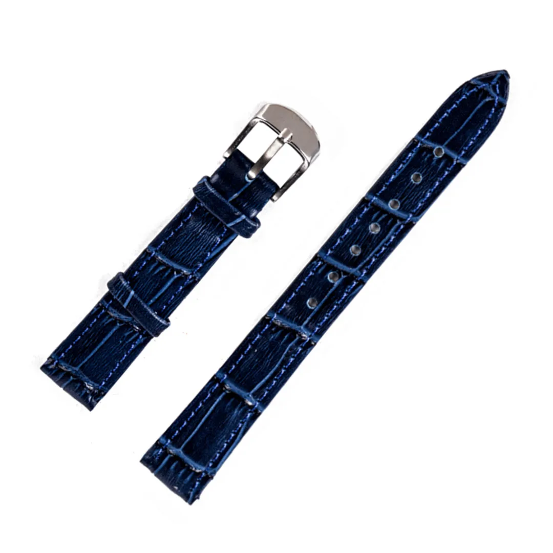 12/14/16/18/20/22mm Genuine Leather Watchbands Candy Color Fashion Wristwatch Band Watch Strap Wristband Watches Accessories