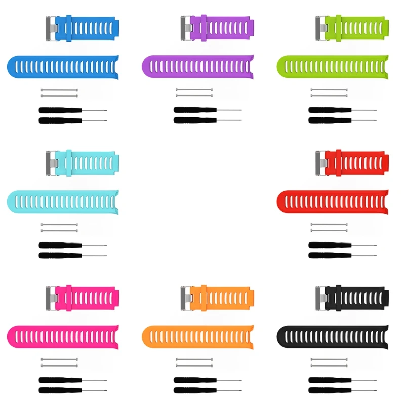 

New Silicone Replacement Wrist Band For Garmin Forerunner 910XT Sports GPS Watch