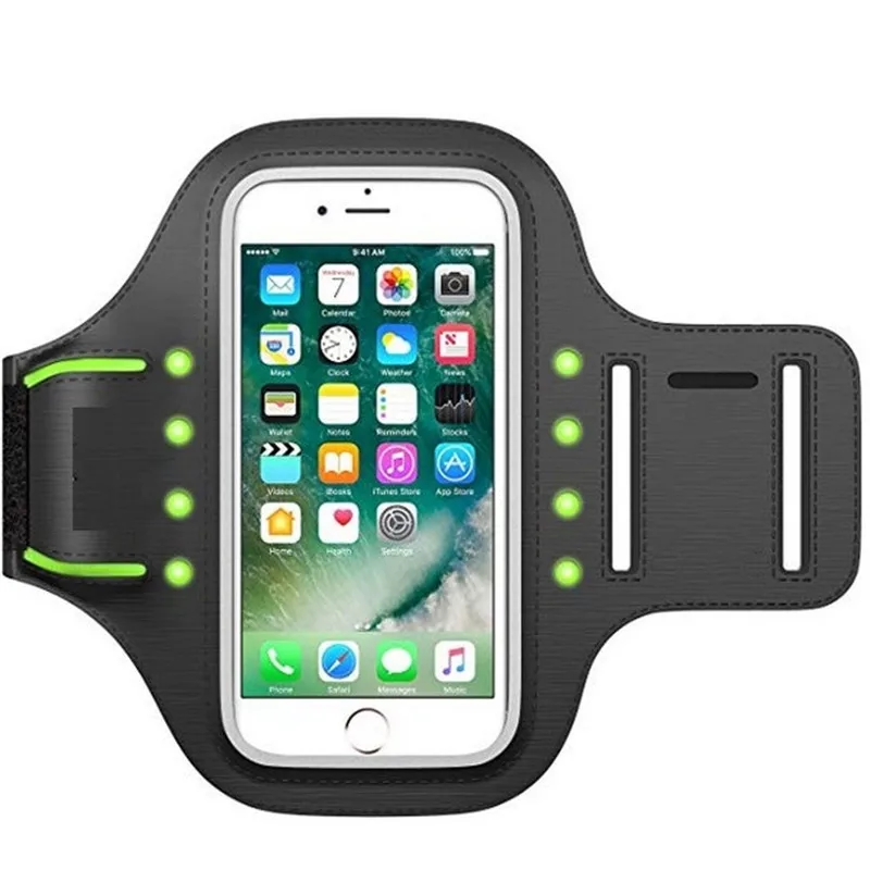 MYCKET 6 Inch LED Sport Running Armband Universal Mobile Phone