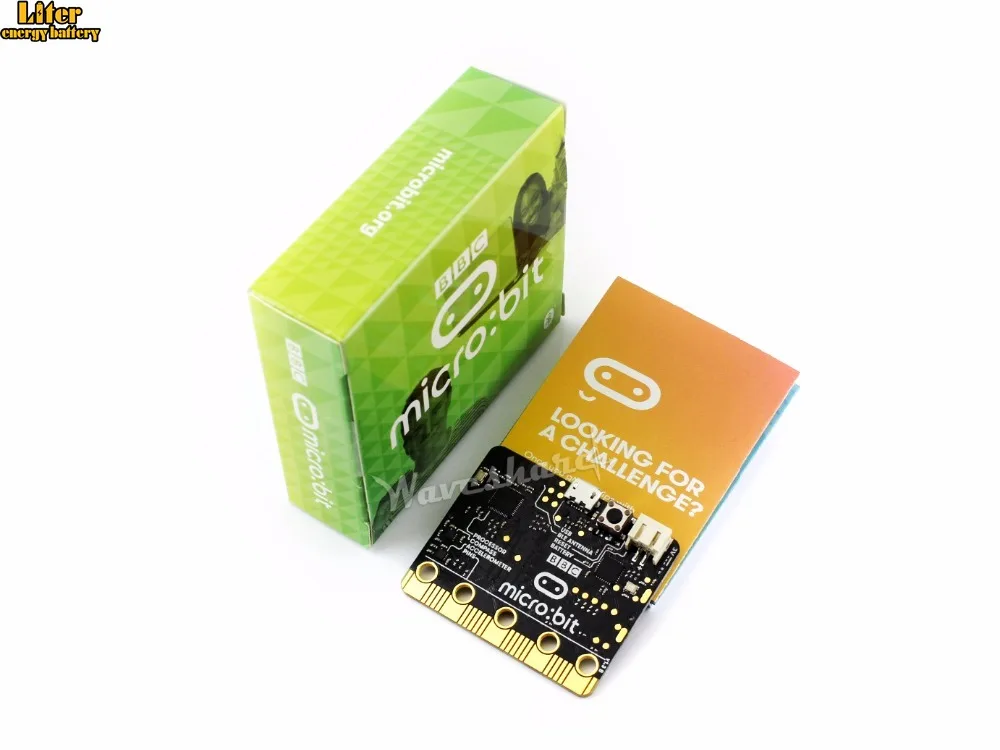 BBC micro:bit NRF51822 Bluetooth ARM Cortex-M0 25 LED light.A computer for kids beginners to programming support windows iOS etc |