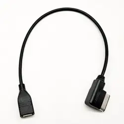 Музыка Интерфейс AMI MDI USB Кабель-адаптер для Volkswagen VW Jetta Mk5 Гольф Mk5 Passat Tiguan Touareg EOS/ для моделей Skoda