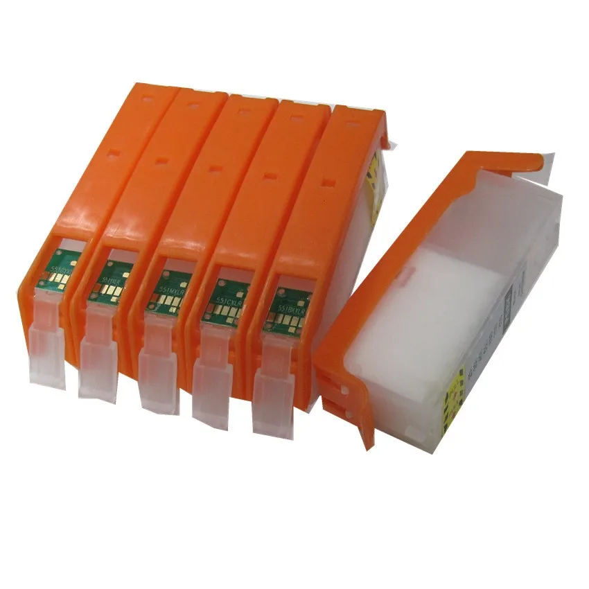 Картридж для принтера canon PIXMA MG7720 TS8020 TS9020 TS6020 6 цветов|ink cartridge|cartridge emptyrefillable ink