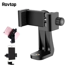 Rovtop смартфон штатив адаптер Вращающийся держатель для сотового телефона адаптер с горячий башмак Live Webcast крепление для huawei Iphone