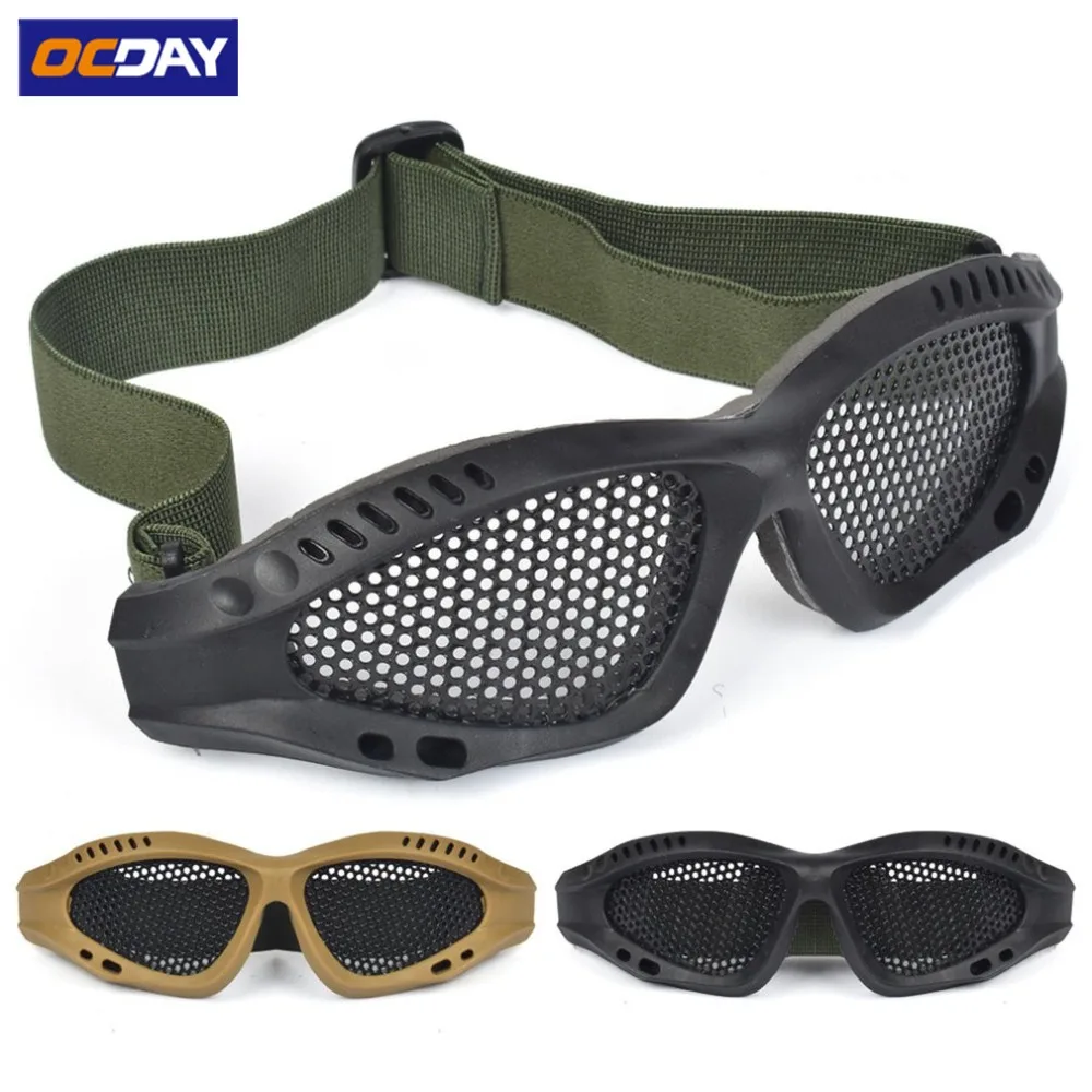 

OCDAY Safety Goggles Anti-explosion Outdoor Protective Eyewear For Nerf Game high quality Airsoft Safety Tactical Anti Fog Kids