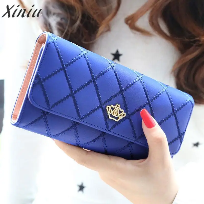 

fashion Lady Wallet Women Long coin Purse Leather Wallet Card Holder super quality girl wallets Carteira Feminina gift#5