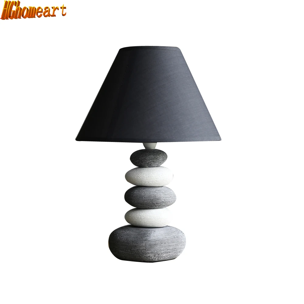 

HGhomeart Nordic Table Lamp Bedroom Bedside Creative American Simple Modern Fashion Cute Warm Warm E14 Bedside Lamp
